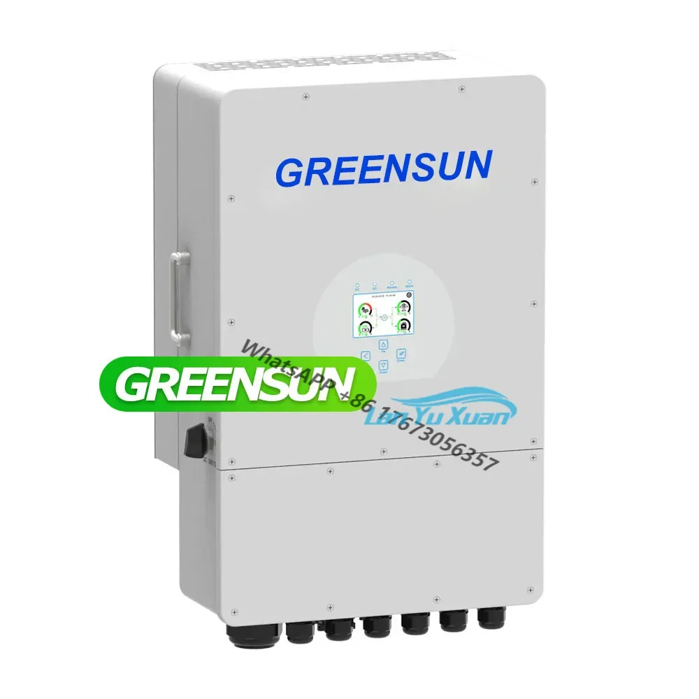 Growatt Hybrid Solar Inverter 3KW 5KW 8KW 10KW 12KW Off Grid AC Inverters  Sunsynk Deye with DC 24V 48V Battery