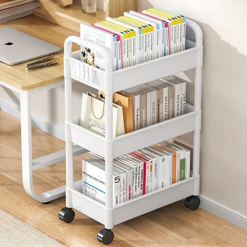 Carrello Rack cucina pavimento camera da letto multistrato snack per bambini Mobile bagno bagno stoccaggio Rack