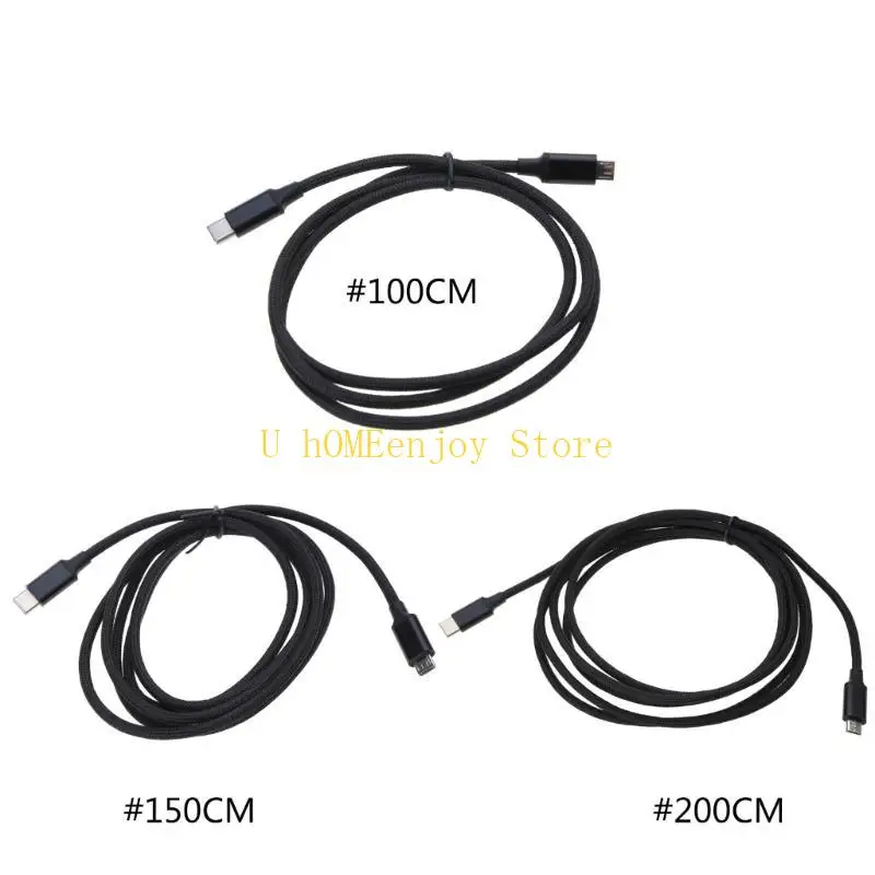 B0KF High-Speed Charging and Syncing TypeC to Micro USB Cable -Bidirectional OTG Adapter Cable Data Transfer Fast- 480Mbps