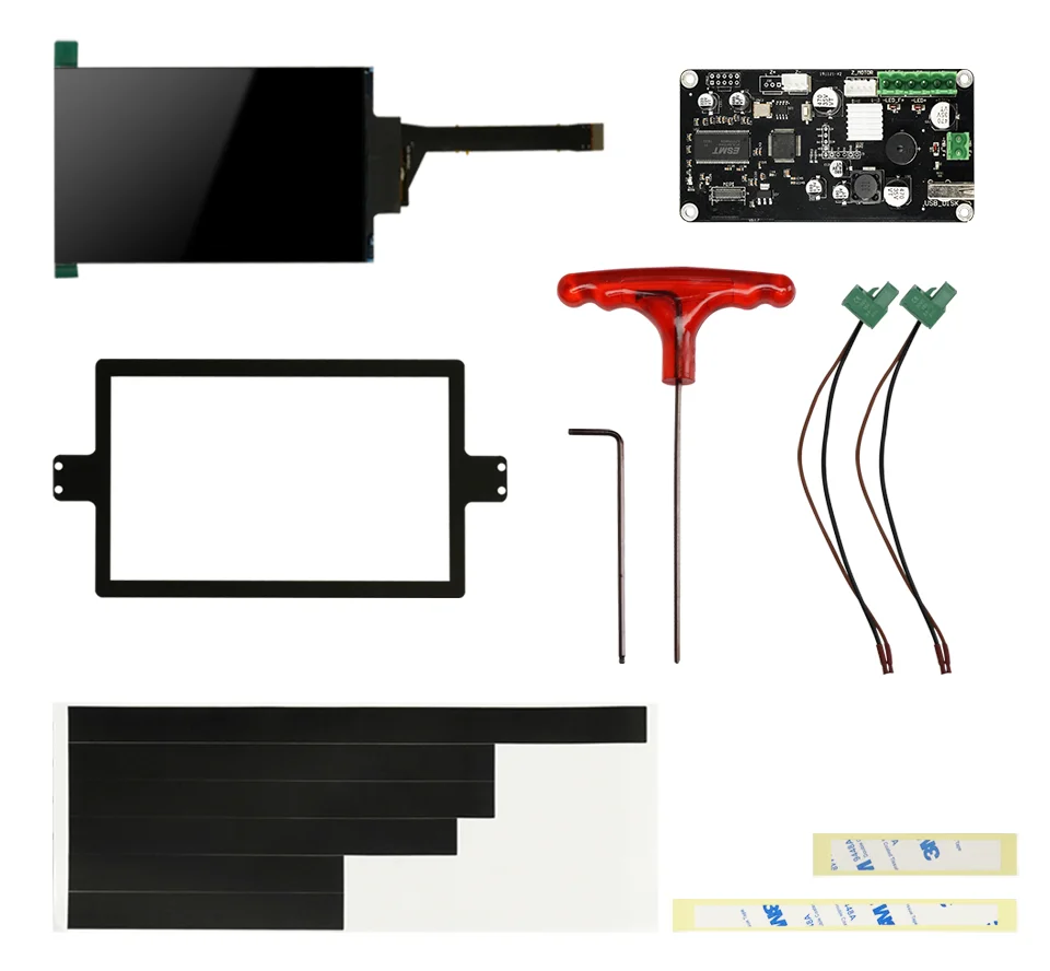 Zestaw do modernizacji z monochromowym wyświetlaczem LCD o przekątnej 6,08 cala do Anycubic Photon S — zdjęcie produktu 2