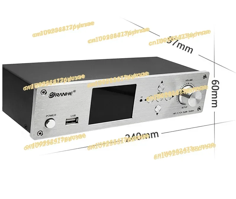 NEW RH-899X Silvery/Black DSD Audio Player Lossless DTS/AC3 Decoding Audio Player HDMI Optical Fiber and Coaxial 5.1 Channel