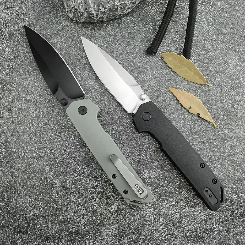 

KS 2038 multifunctional portable outdoor hiking hunting rescue folding knife nylon fiber handle D2 blade men's favorite gift