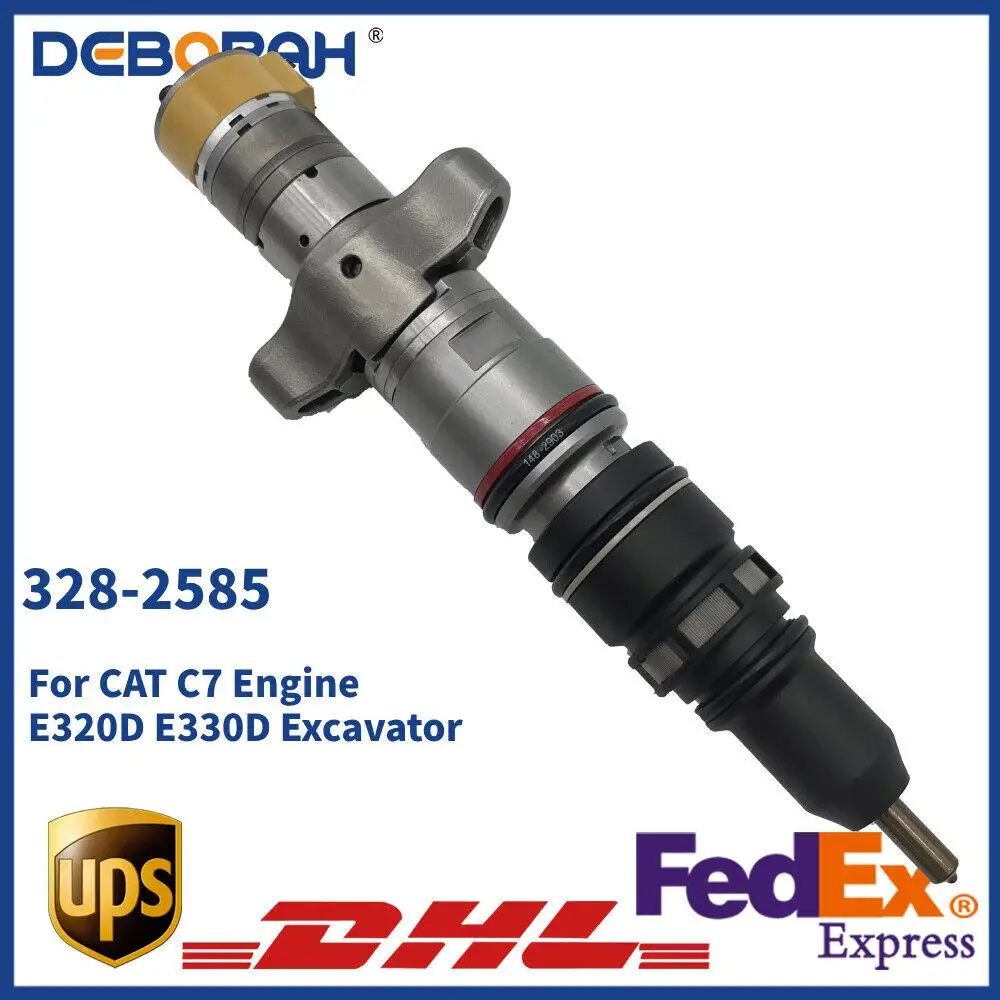 

328-2585 Fuel Injectors 3282585 3879427 for C7 Engine E320D E330D Excavator