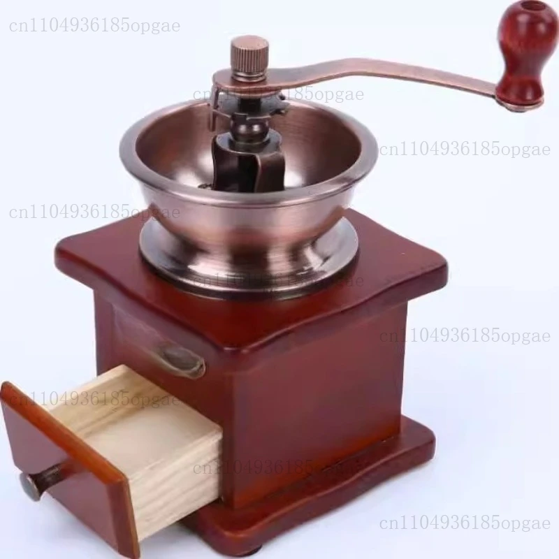 Koffiemolen Handslijpmachine Handkoffie Hout Handleiding