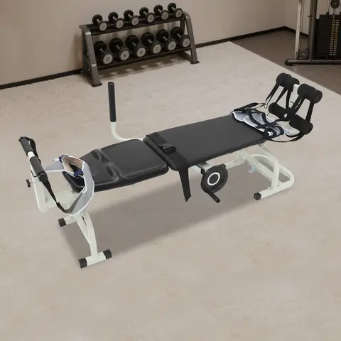Multi-Functional Neck Stretcher, Cervical Stretcher for Stretch Cervical, Lumbar, Legs, Correct Spine, for Home, Gym