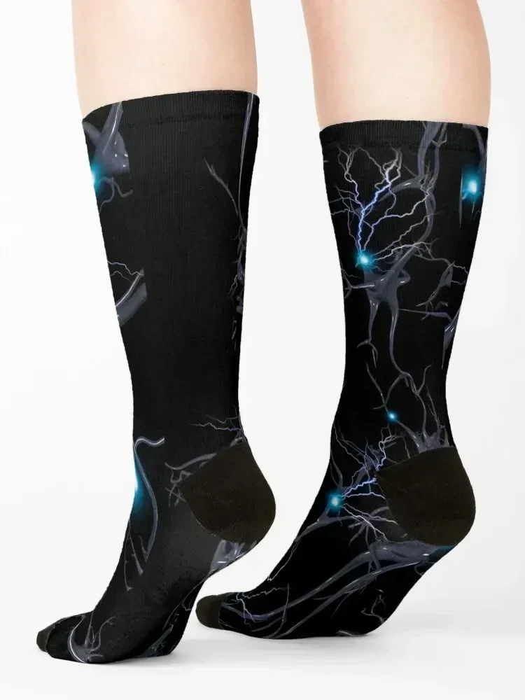 Brain cells. Neurons Socks Christmas Running funny gifts anime Ladies Socks Men's