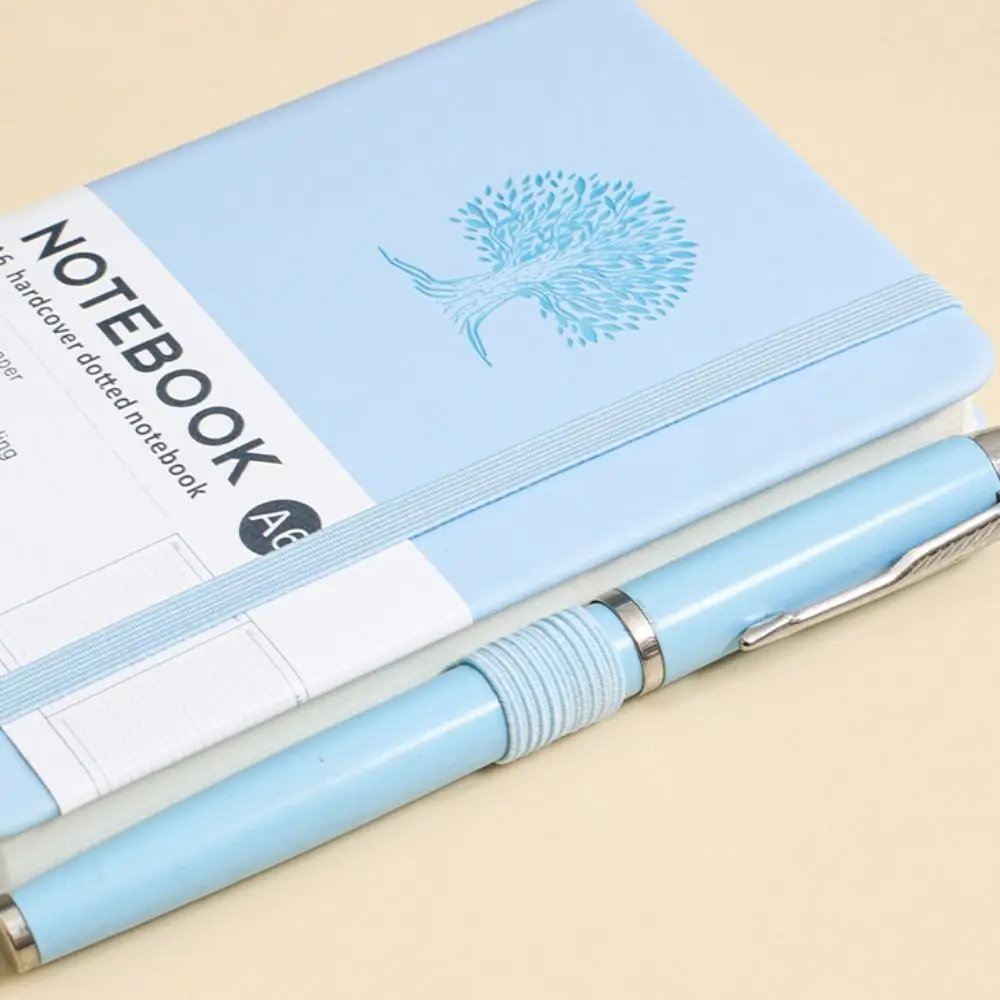 Multi-Purpose Thickened A6 Notebook Horizontal Line Inner Page Flip Over Design Exercise Book 192 Pages Diary Book Students