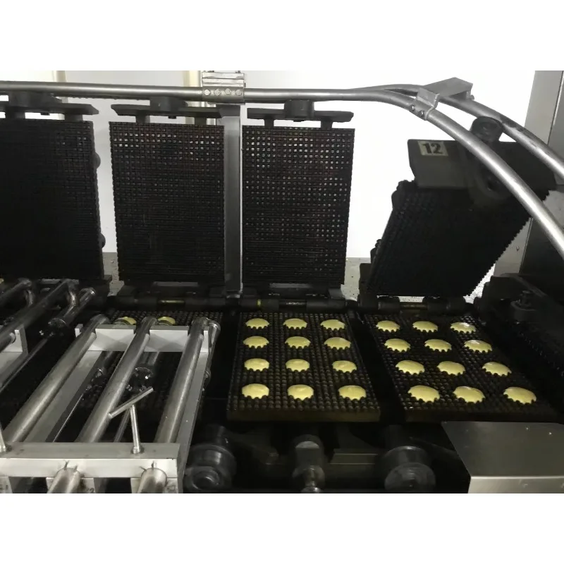 FOODLINE Customized Industrial Soft Waffle Making Machinery Gas Type Baking Oven/waffle Bakery Machine Small Waffle Maker Line