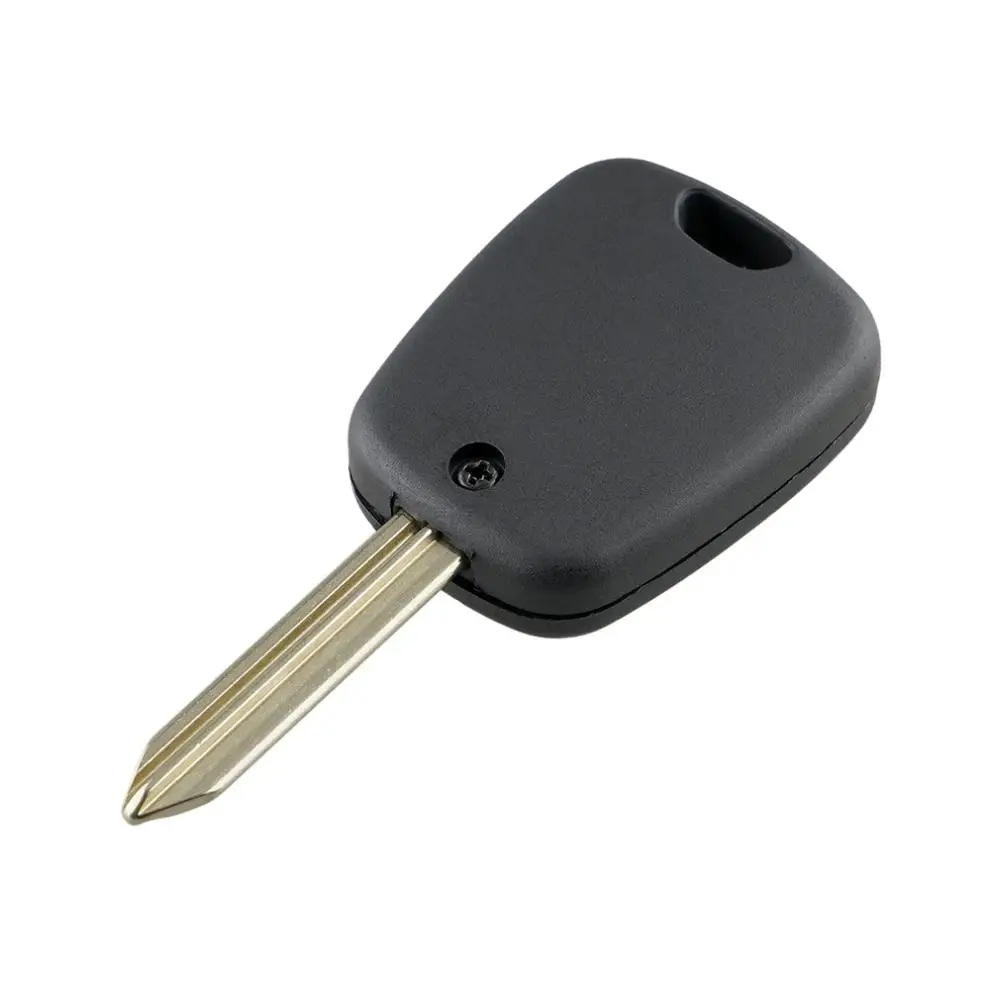 2 botões chave remota do carro fob caso escudo apto para peugeot 107 207 307 407 607 1007 chave remota caso capa substituição