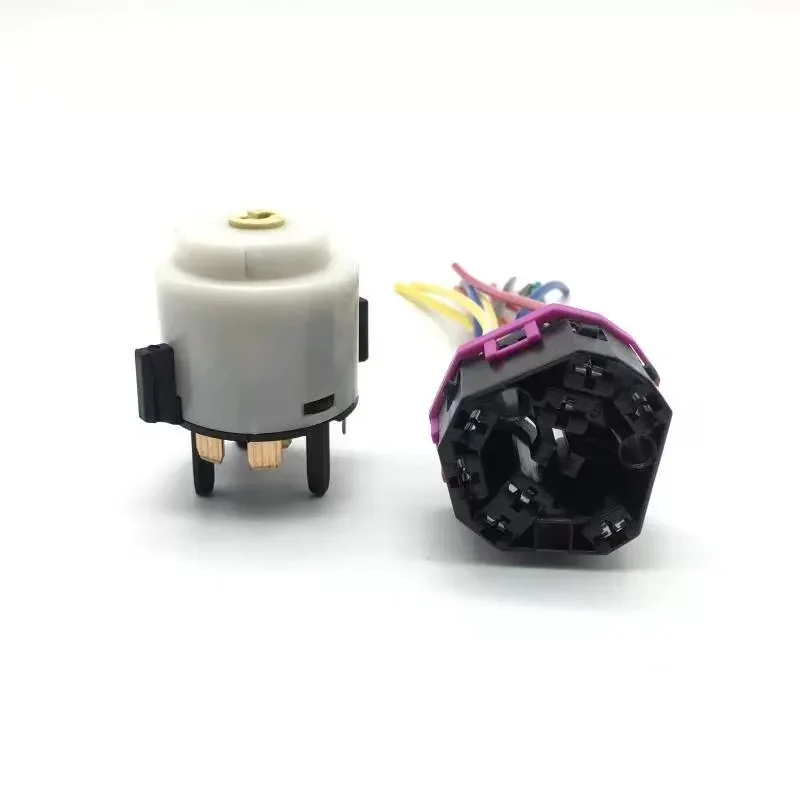 Electronic Ignition Start Switch + Cable Plug For VW Golf MK4 Passat B5 Audi A3 A4 TT Skoda Superb Seat Leon 4B0905849 4A0971975