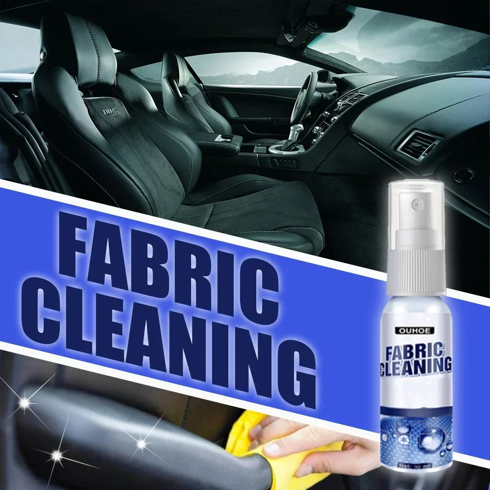 30/100/256ml Car Interior Leather Cleaning Agent Foam Cleaner Spray Carpet Sofa Home Cleaner Tool Anti-Aging Protection Tool