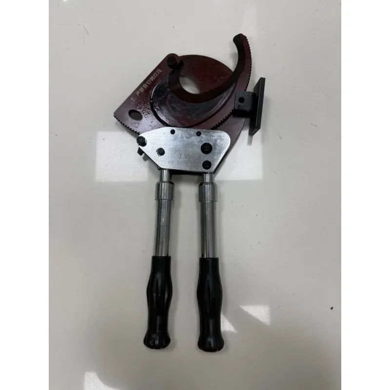 J95 Hydraulic Steel Alloy Ratchet Insulated Armoured Cable Cutter Tool CE Certified