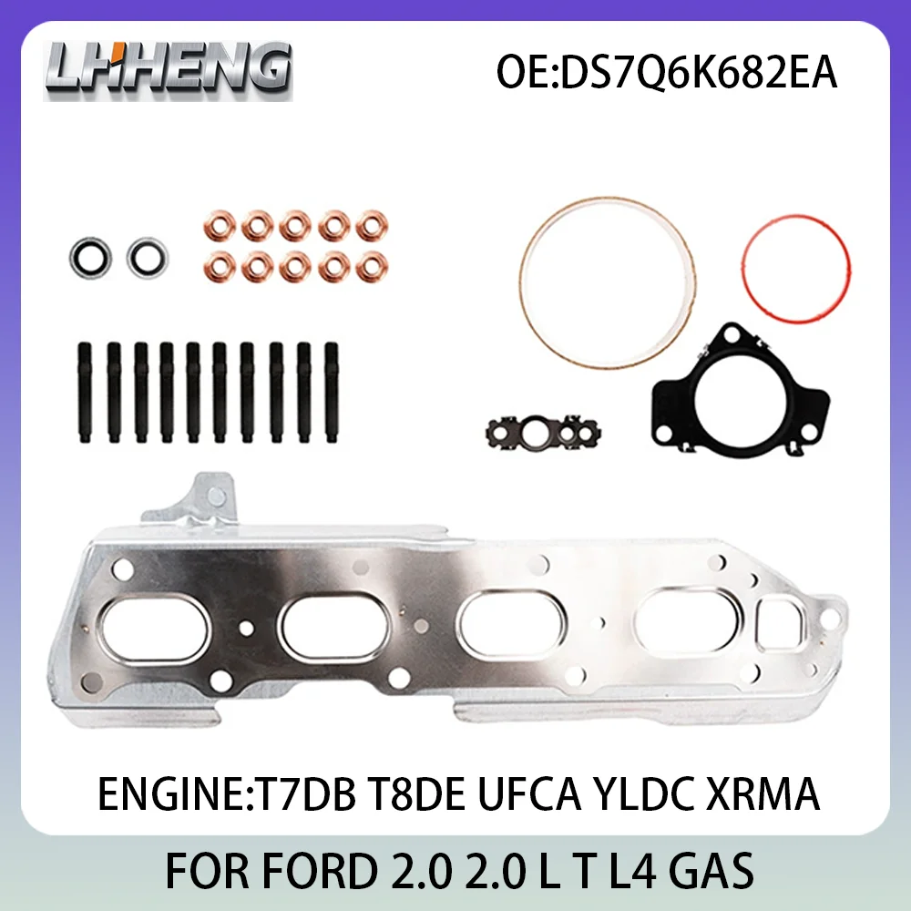 

Engine Full Overhaul Gasket Kit Rebuild Set For FORD C-MAX FOCUS GALAXY DS7Q6K682EA 1871356 2.0 2.0 L T L4 GAS T8DF UFCA14-20
