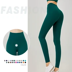 2023 New Yoga Leggings donna pantaloni sportivi collant Seamless Sport femminile palestra Leggings allenamento Fitness pantaloni abbigliamento sportivo