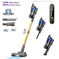 Armo V17 Handheld Vacuum Cleaner 50kPa 550W Power Vertical Clean LED Electric Vacuum Cleaner Handheld Sweeper Mopping Machine