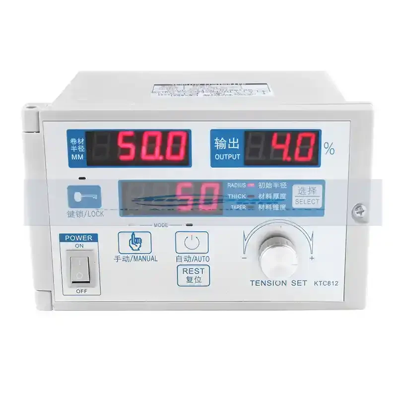 KTC812 taper tension controller, magnetic powder tension controller, semi-automatic tension controller