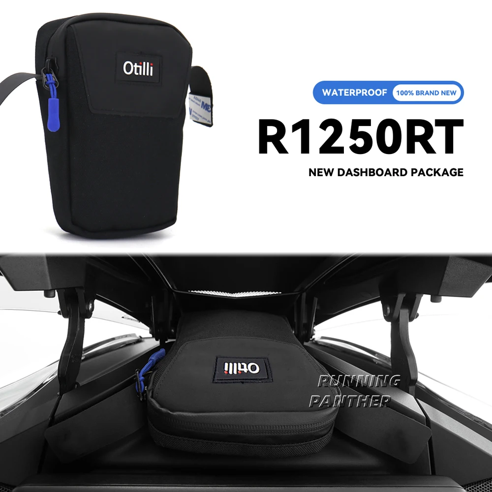 

For BMW R1250RT Motorcycle Accessories Cockpit Bag Head Bag Dashboard Package Storage Inner Bags R 1250 RT 1250RT 2021 2022 2023