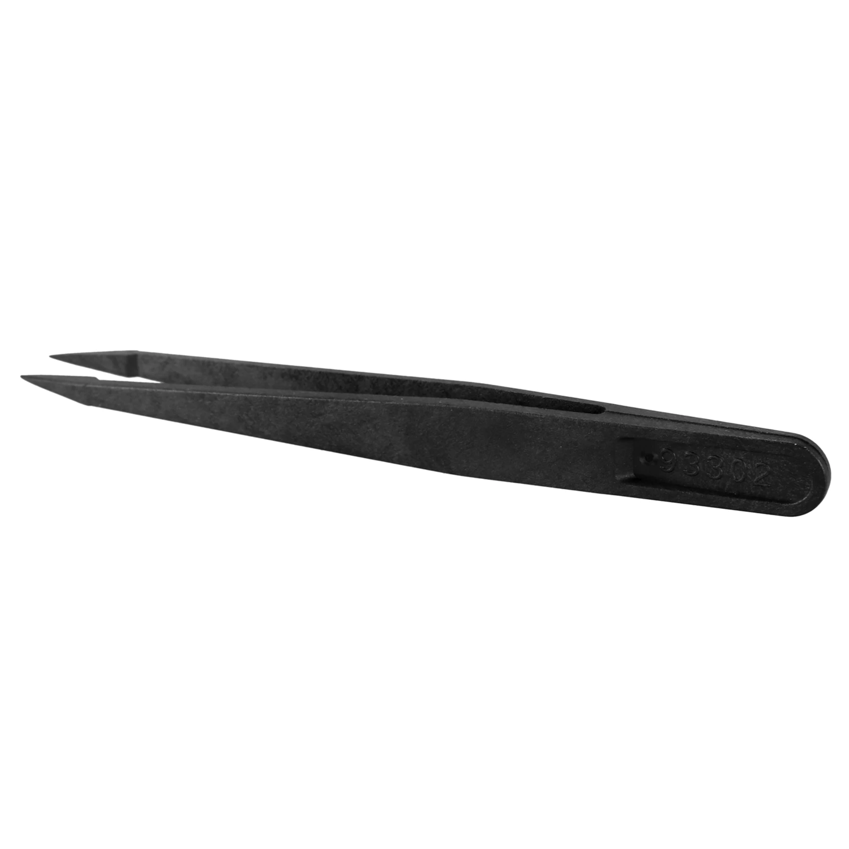 

ABRW-40 Pcs Black Plastic Tip Head Anti Static Tweezer 12Cm Length