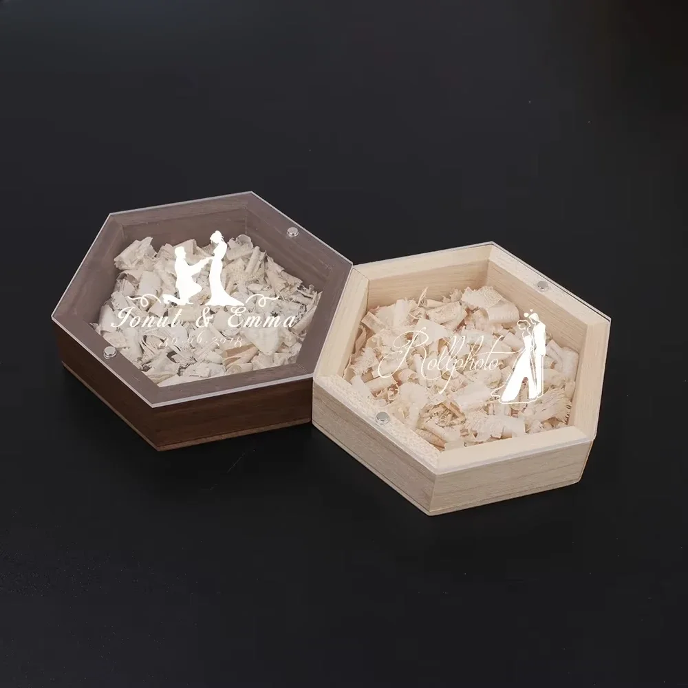 جديد خشبي محرك فلاش USB 128 جيجابايت الزفاف التصوير الذاكرة عصا 64 جيجابايت شحن شعار مخصص صندوق مسدس محرك القلم 16 جيجابايت هدية الإبداعية