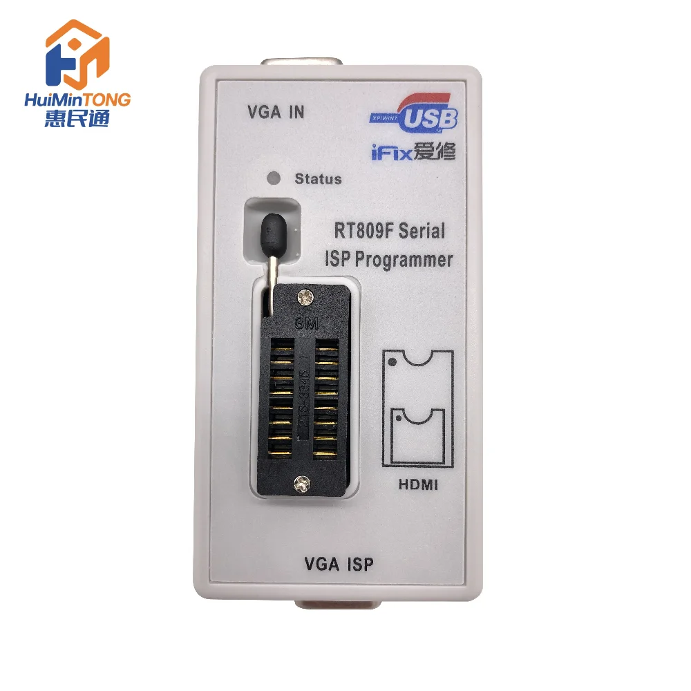 RT809F Universal Smart USB Programmer for Computer Motherboard LCD TV BIOS Burner Laptop