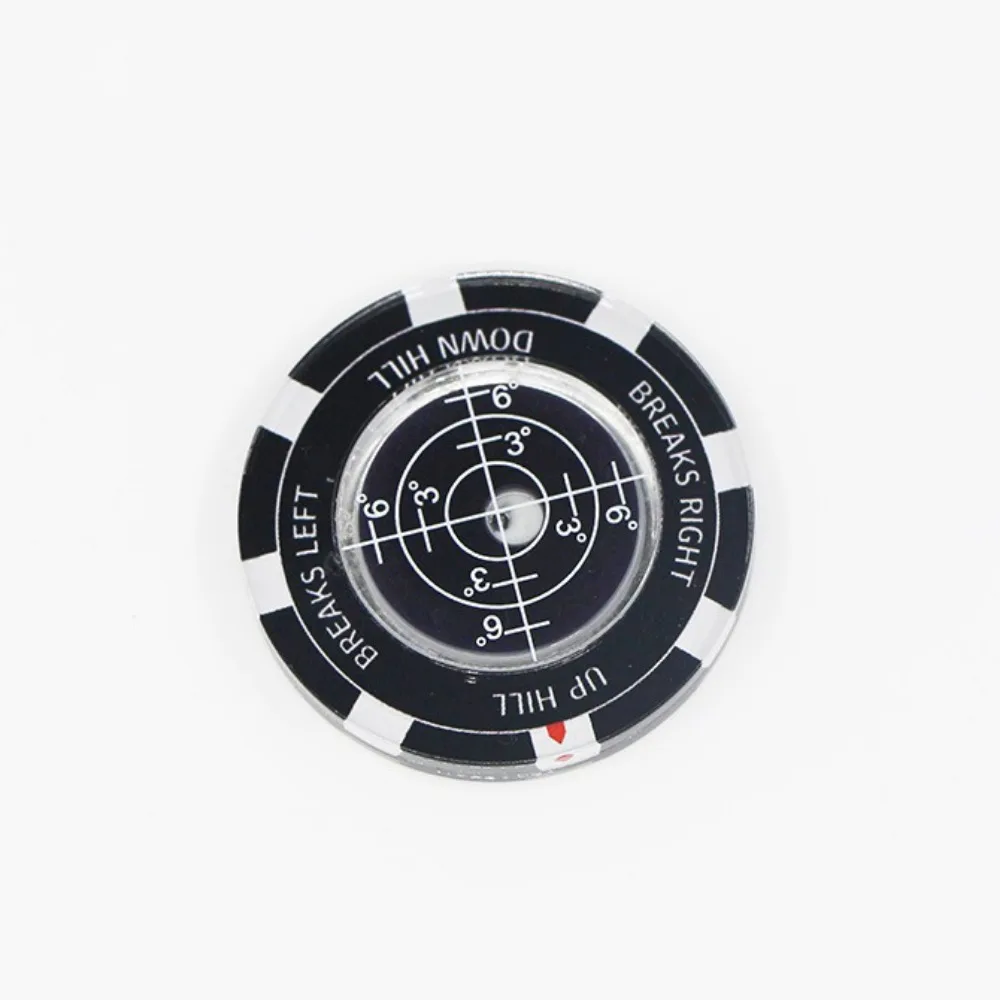 

High Precision Golf Tools Leveler Clear&Transparent Training Tool Golf Slope Meter Versatile Design Easily Use Golf Spirit Level