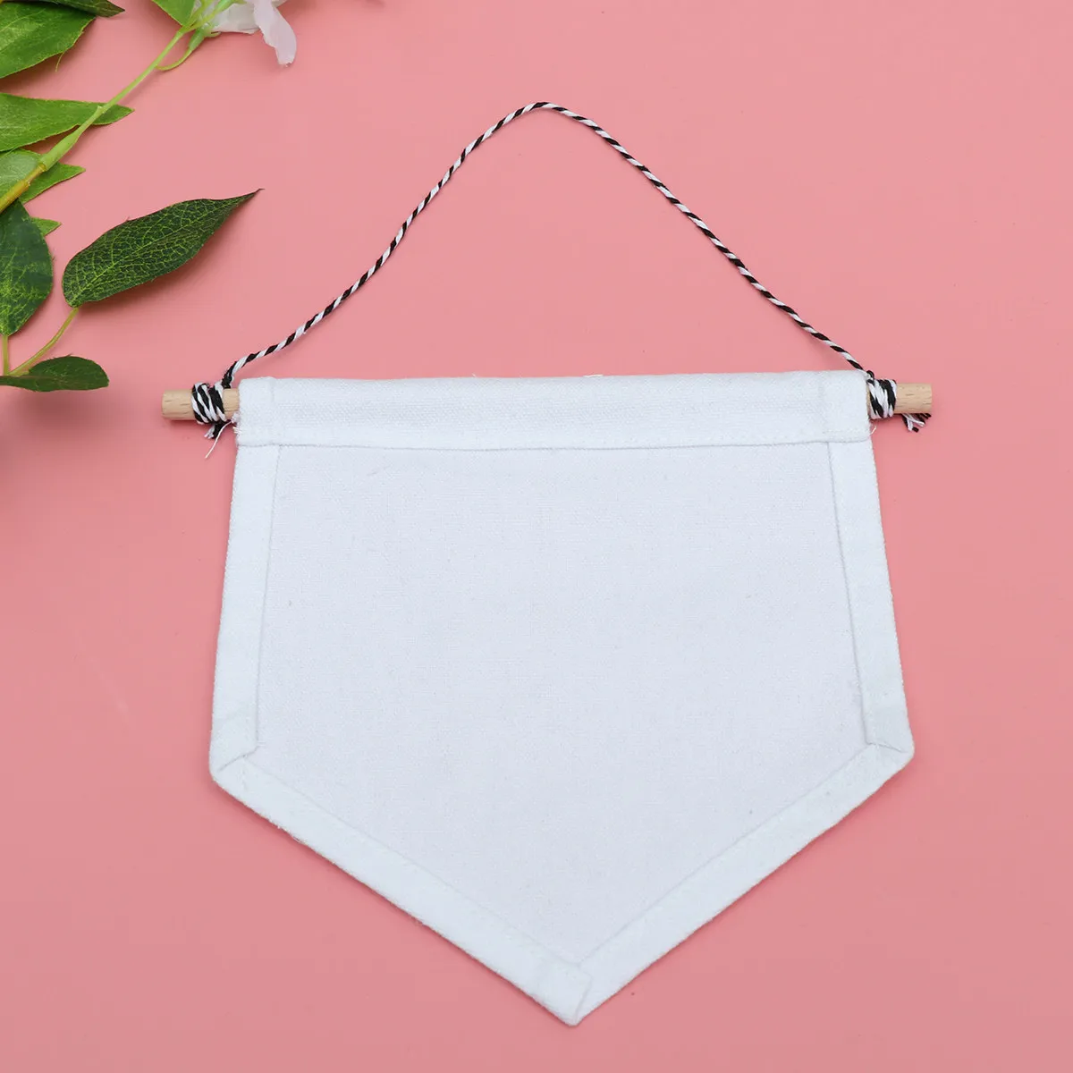 Pin Display Pennant Banner Canvas Natural Cotton Quality Plain Blank Canvas Wall Banner Enamel Lapel Pin Badge Display Collector