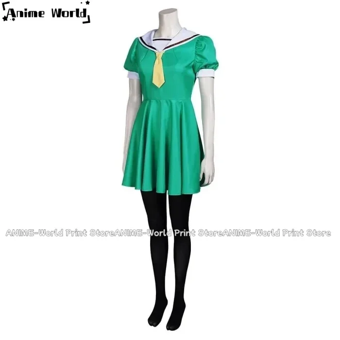 

《Custom Size》Anime Higurashi When They Cry Hojo Satoko Outfits Halloween Carnival Suit Cosplay Costume