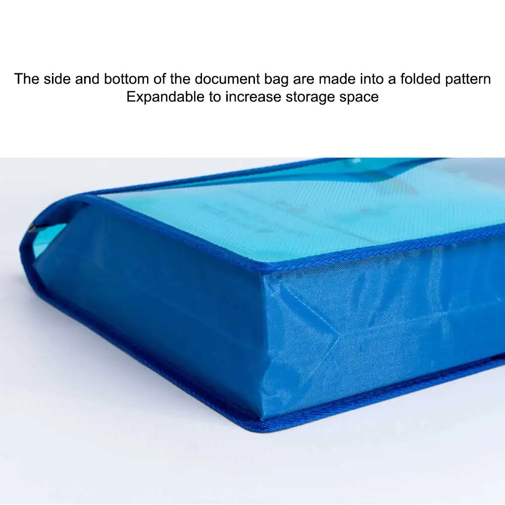 B5 Plastic Envelopes Document File Folders Snap Closure Pouch Bag School