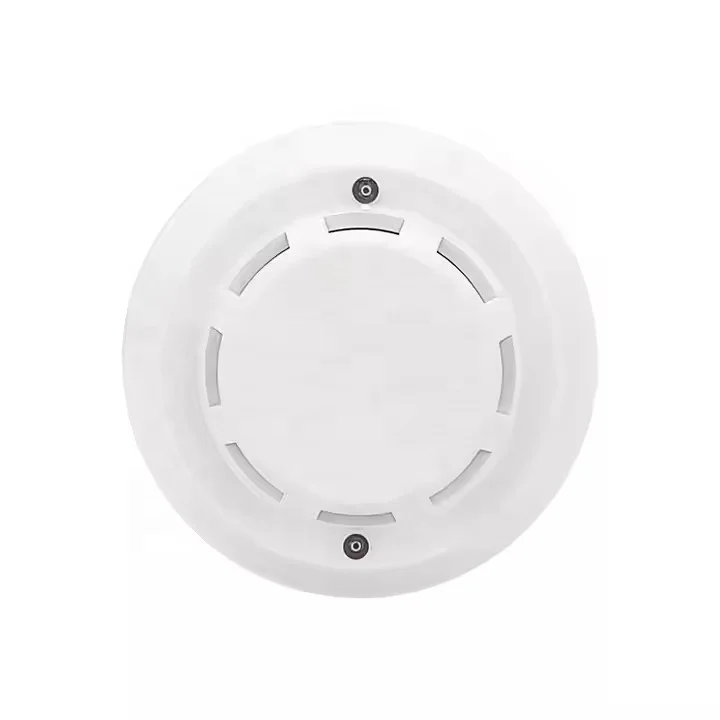 Conventional Fire Alarm DC 12-24V Infrared Photoelectric Smoke Detector Wired Fire Security Alarm System