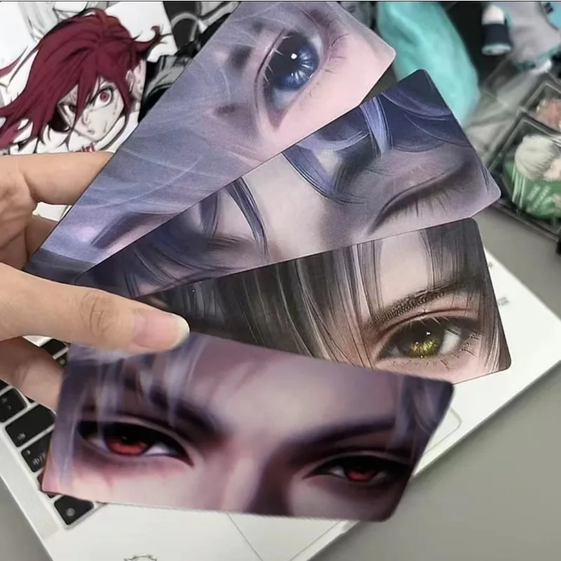 

Креативная игра Love and Deepspace Sylus Zayne Xavier Rafayel Grating Cards, сменные полоски для глаз, карта, аниме, экшн-фигурка, подарок для косплея