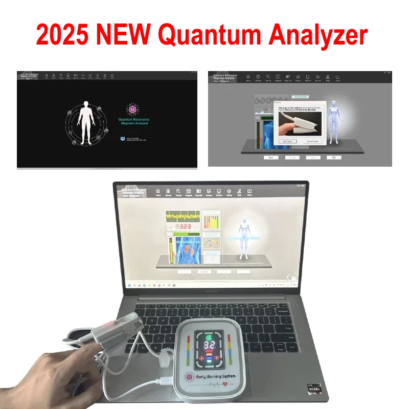 

2025 New Version Finger Quantum Analyzer Quantum Resonance Magnetic Analyzer for Health Testing