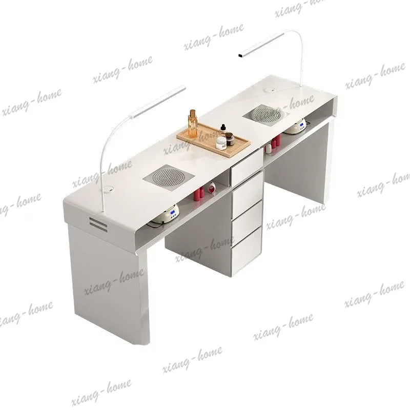 Factory Direct Rectangle Simple Manicure Table Rustic Traditional Chinese Unique Manicure Table Aesthetic Elegant Mesa De Manicu