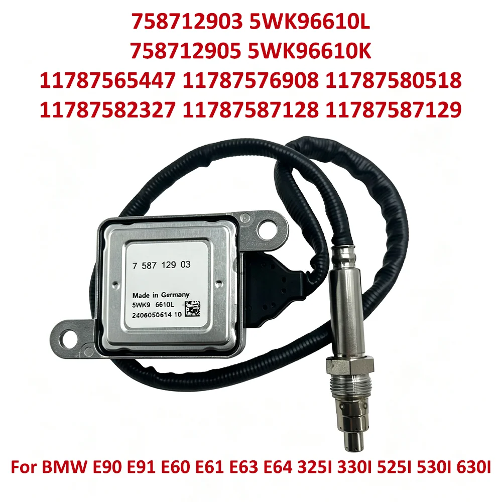 758712903 5WK96610L 758712905 5WK96610K 11787587129 7587129 For BMW E90 E91 E60 E61 E63 325I 330I 525I 530I 630I N53 Nox Sensor