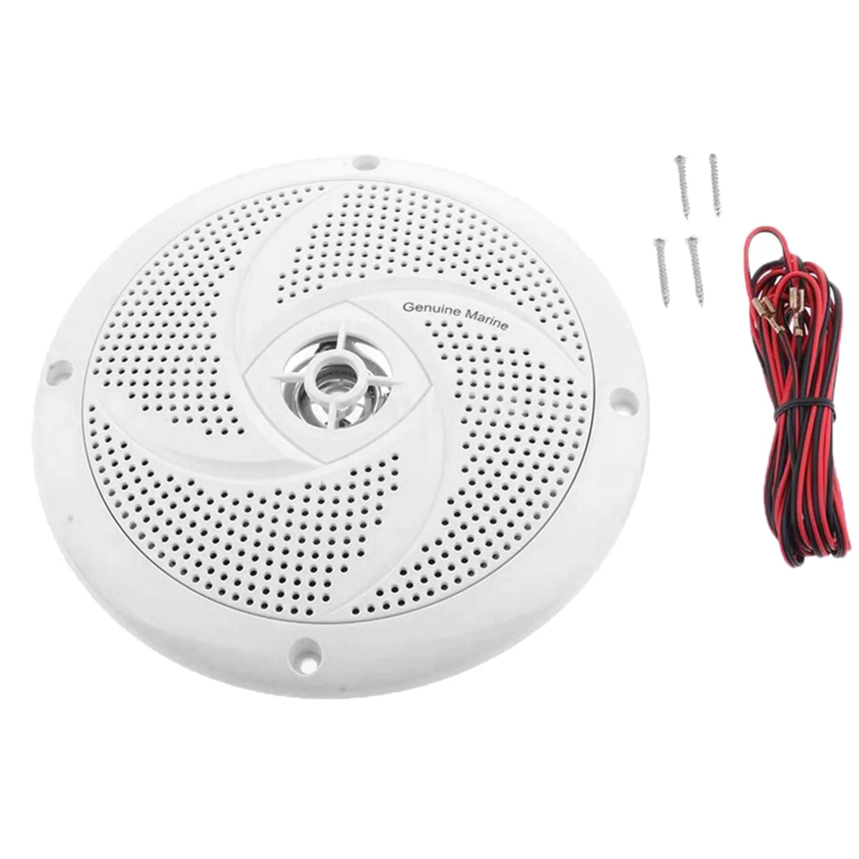 

White Yacht Waterproof Round Speaker Marine Speaker Sound System Speaker For Car RV Boat Sound Speaker Horn