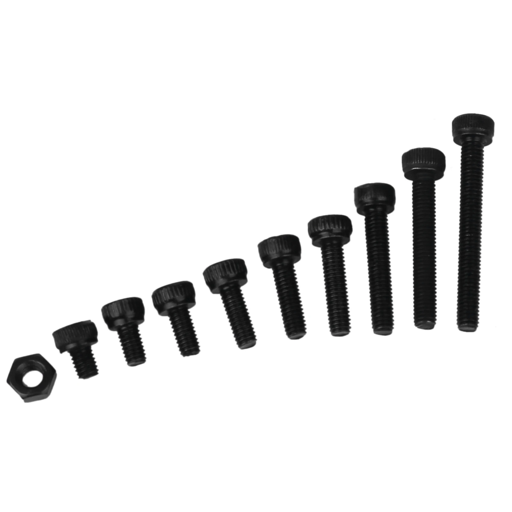 2025 الاتجاه 560 قطعة مجموعة المسمار الصلب M3 عرافة الترباس المسمار الجوز متري آلة البراغي وأداة إصلاح الجوز