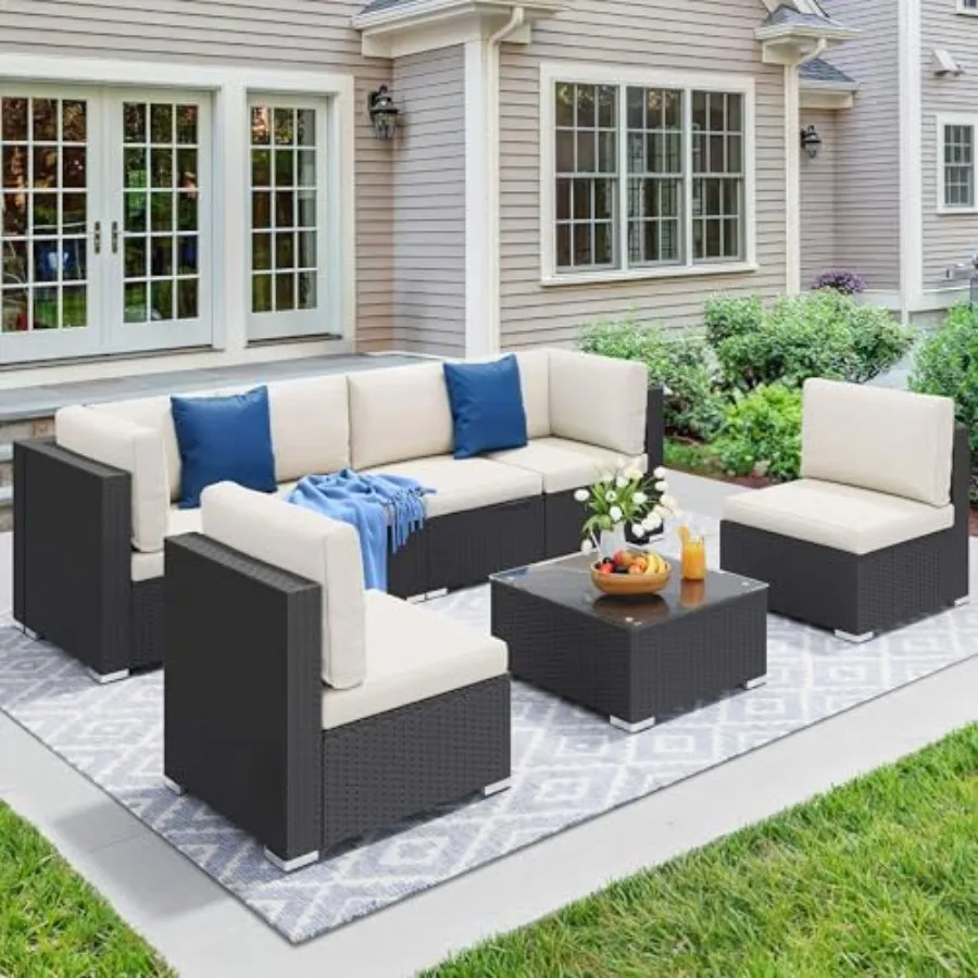 7 Pieces Patio Furn… - image