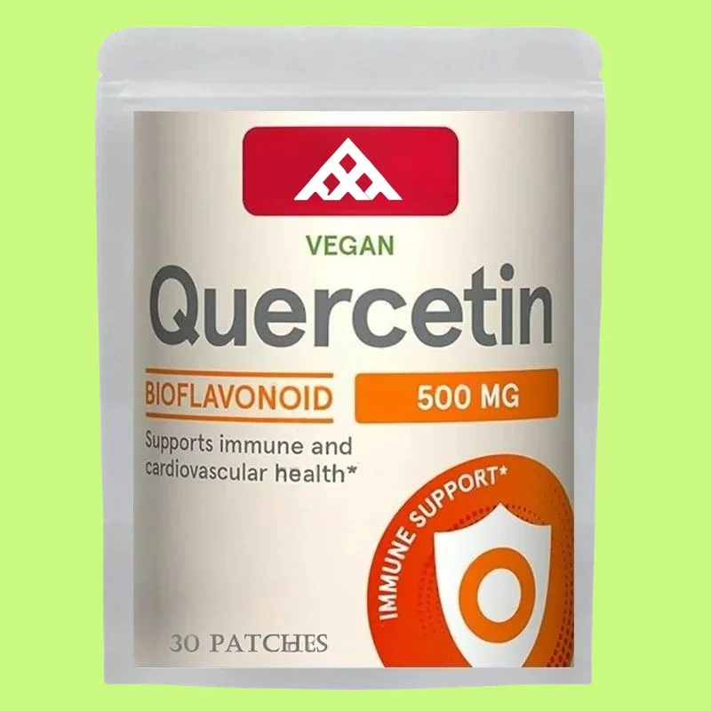 

Quercetin Transdermal Patches With Bromelain, Zinc, Vitamin D3,elderberry- Immune Support 30 Patches