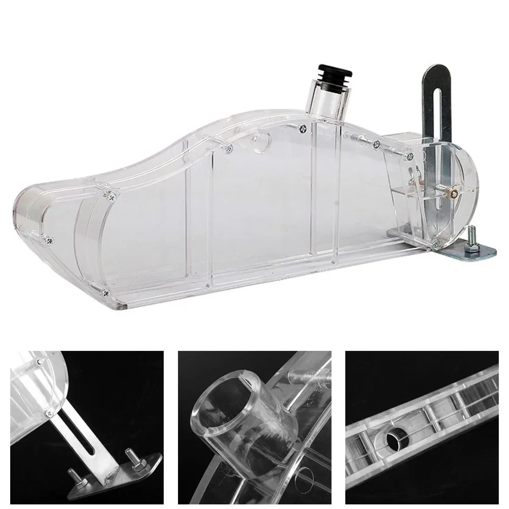 

Anti Dust Cover Transparent Blade Guard Practical Tool Parts Suitable For Sliding Table Saws Wear-resistant Material