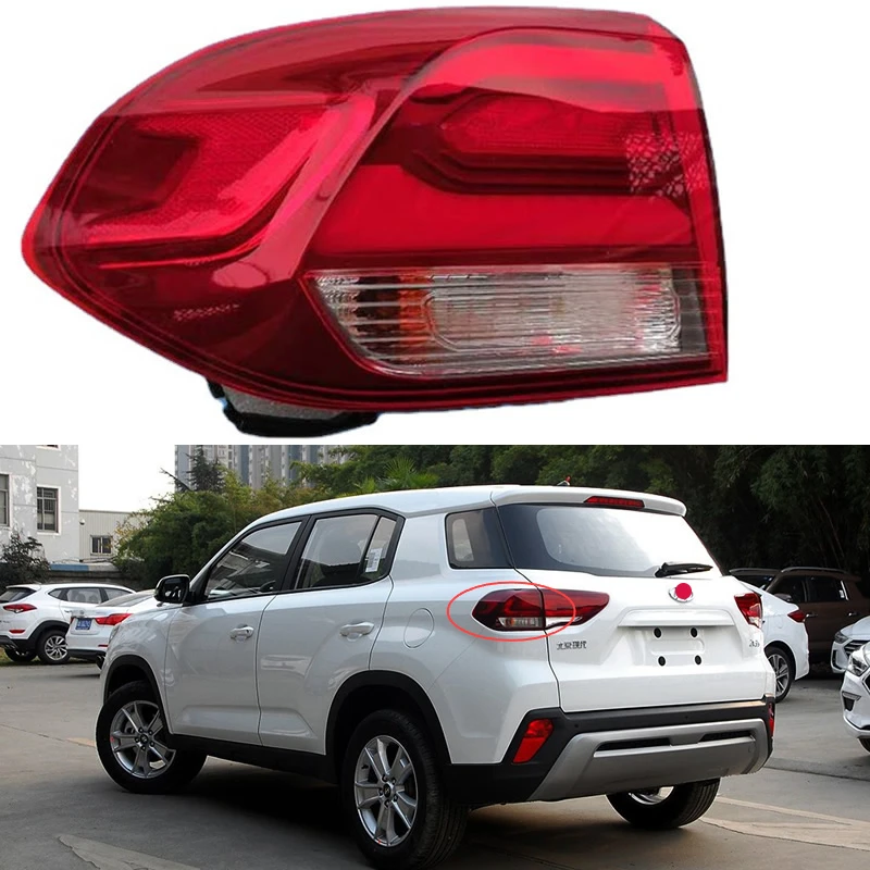 

For Hyundai IX35 2018 2019 2020 Car Accessories LED Outside Tail Light Assembly Stop Lights Parking Lamp Turn signal Rear lamp