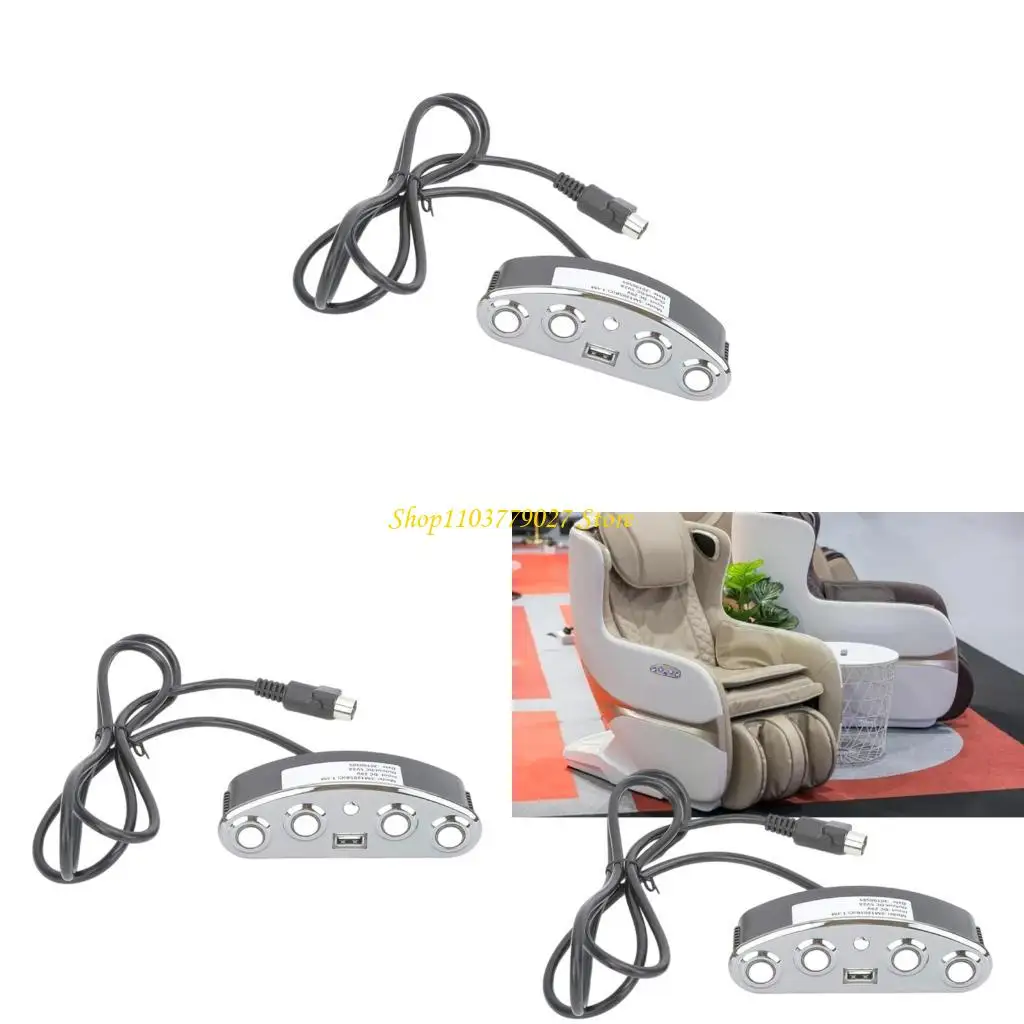 

C4DF Power Recliner Switcheres с USB -зарядным портом Электрический диван -переключатели для переключателей кресла