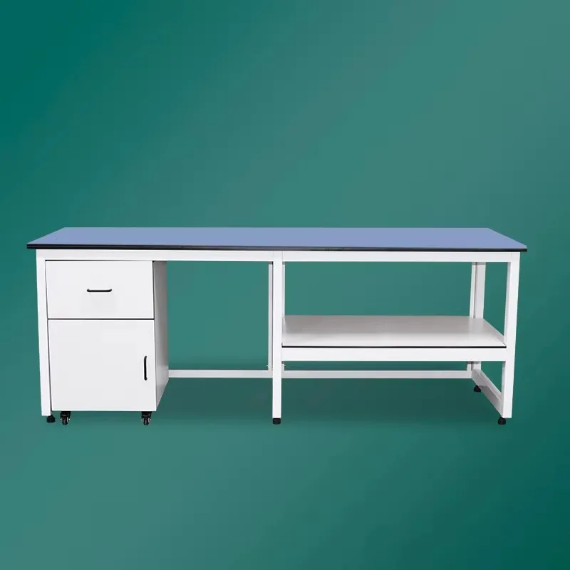 

Great Quality Medical Laboratory Bench for Research H-frame Wall Bench Lab Furniture Laboratory Equipment Modern Wooden Carton