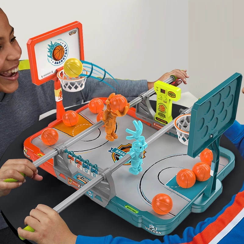

85WA Miniature Desktop Basketball Board Game Activity for Kids
