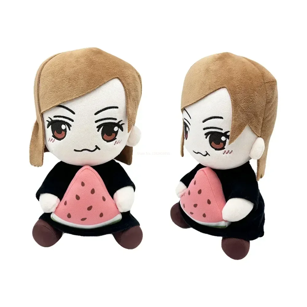 Jujutsu Kaisen Plush Dolls Kugisaki Nobara Watermelon Sitting Taito 24cm Plush Anime Plush Cartoon Soft Stuffed Kids Toys Gifts