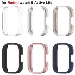 PC Case for Xiaomi Redmi Watch 5 Active Matte Cover Protective Hollow Bumper Shell for Redmi Watch 5 Lite Smartwatch Accessories