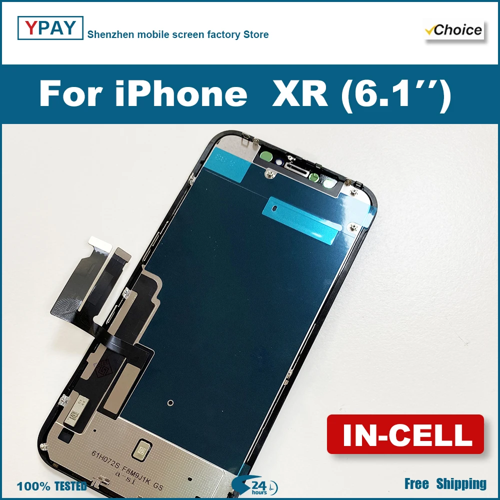 Choice Grade AAAA+ For iPhone X XR 11 LCD Display With 3D Touch Screen Digitizer For iPhone 11Pro 12 12proMax 13 14 NoDead Pixel