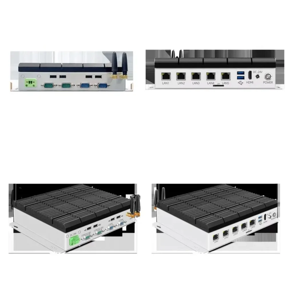Linux Ubuntu mini PC Core i5-1135G7 8GB DDR4 128 SSD, with 6 USB 5 LAN 4COM ports WiFi mini desktop gaming PC