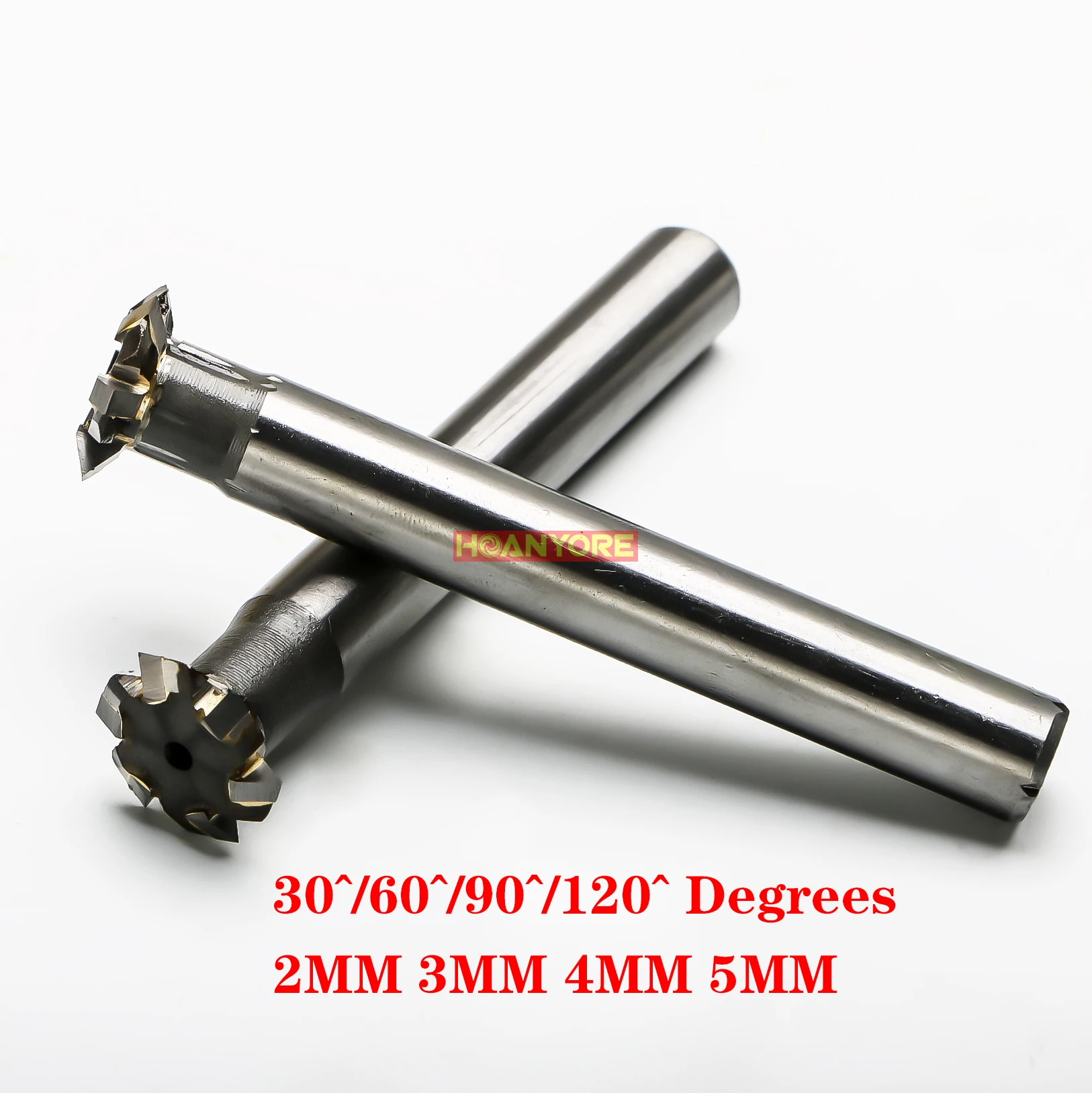 Cortador de Trituração do Ângulo Dobro do Carboneto T-entalhe D16 D20 D2560 90 120 Graus Processamento Aço Inoxidável Ferro Fundido Cobre Alumínio