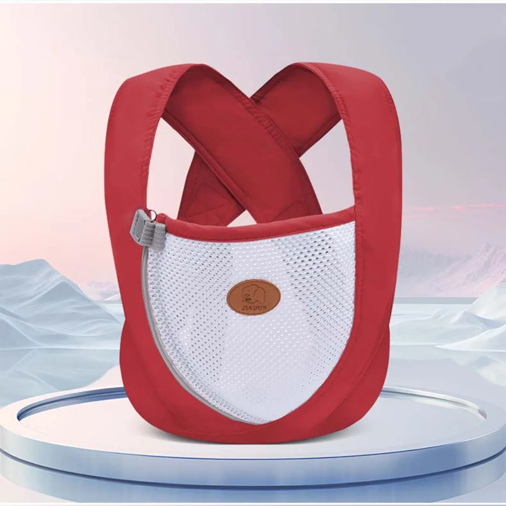 

Newborn Front Holding Baby Wrap Carrier Infant Kangaroo Bag Cotton Infant Backpacks Horizontal Holding Type Mesh