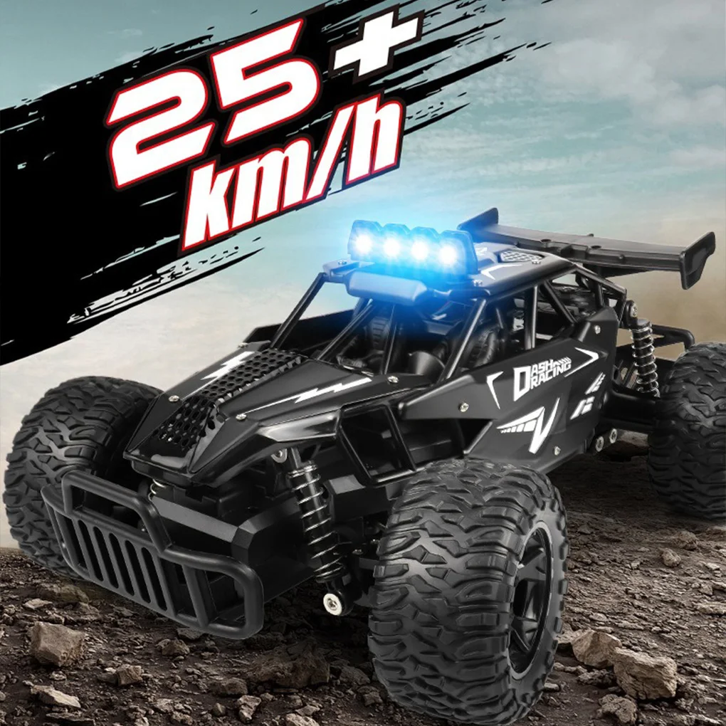 

1:12 2.4Gh Model RC Car With LED Lights 2WD Off-road Remote Control Climbing Vehicle Outdoor Cars Toys for Boys Girls Gifts