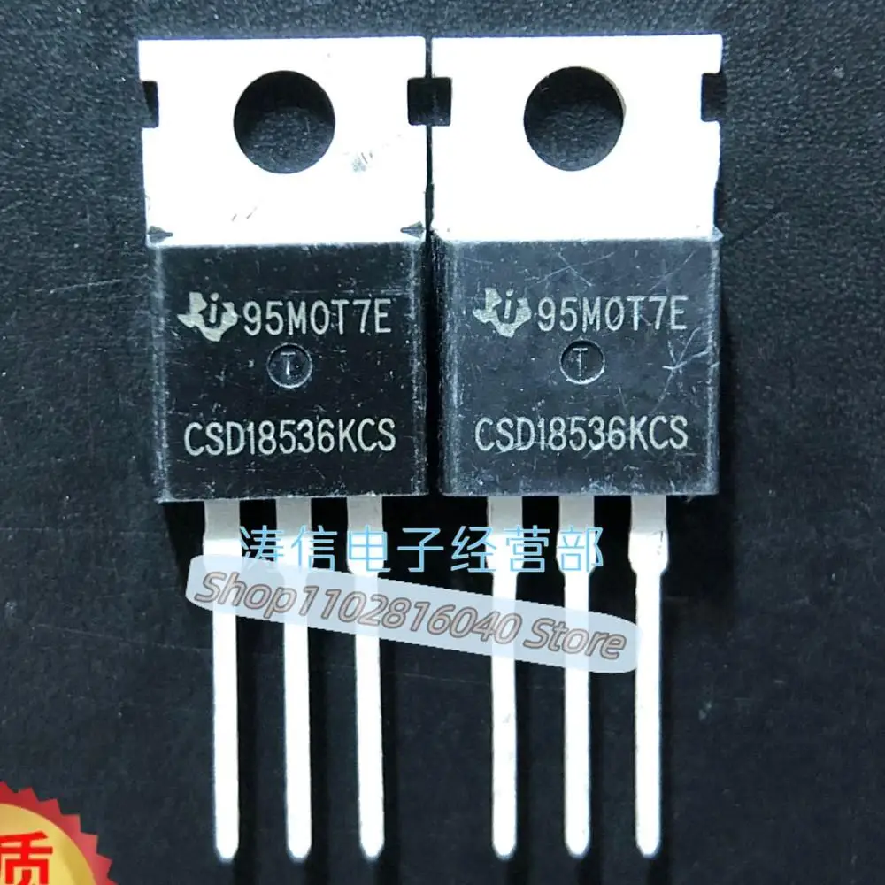 10PCS/Lot CSD18536KCS  TO-220 60V 247A MOS  Best Quality Imported Original Spot